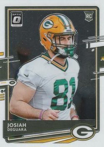 #142 Josiah Deguara - Green Bay Packers - 2020 Donruss Optic Football