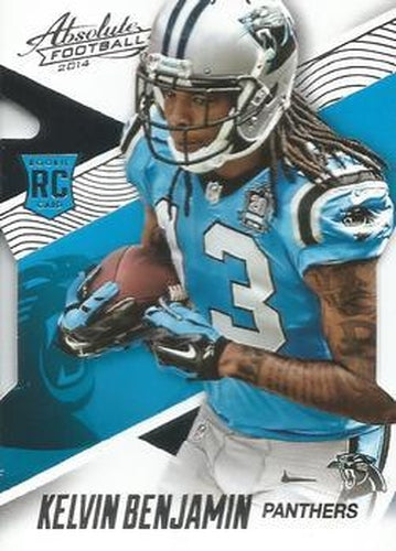 #142 Kelvin Benjamin - Carolina Panthers - 2014 Panini Absolute - Retail Football