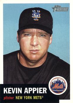 #142 Kevin Appier - New York Mets - 2002 Topps Heritage Baseball