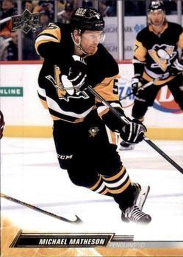 #142 Michael Matheson - Pittsburgh Penguins - 2022-23 Upper Deck Hockey