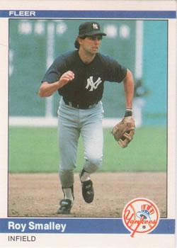 #142 Roy Smalley - New York Yankees - 1984 Fleer Baseball