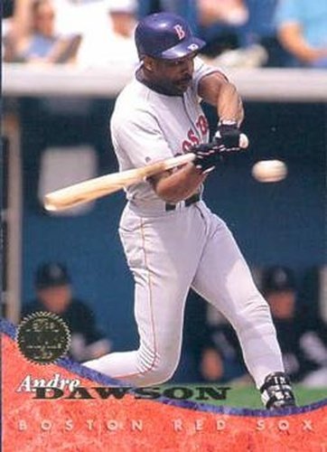 #142 Andre Dawson - Boston Red Sox - 1994 Leaf Baseball