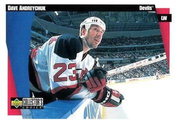 #142 Dave Andreychuk - New Jersey Devils - 1997-98 Collector's Choice Hockey