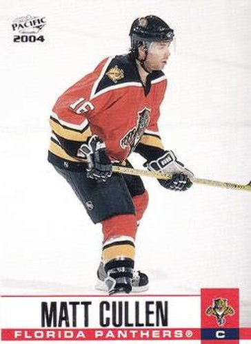 #142 Matt Cullen - Florida Panthers - 2003-04 Pacific Hockey