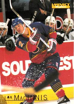 #143 Al MacInnis - St. Louis Blues - 1995-96 SkyBox Impact Hockey