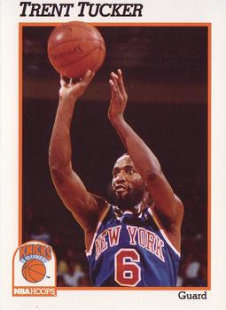 #143 Trent Tucker - New York Knicks - 1991-92 Hoops Basketball