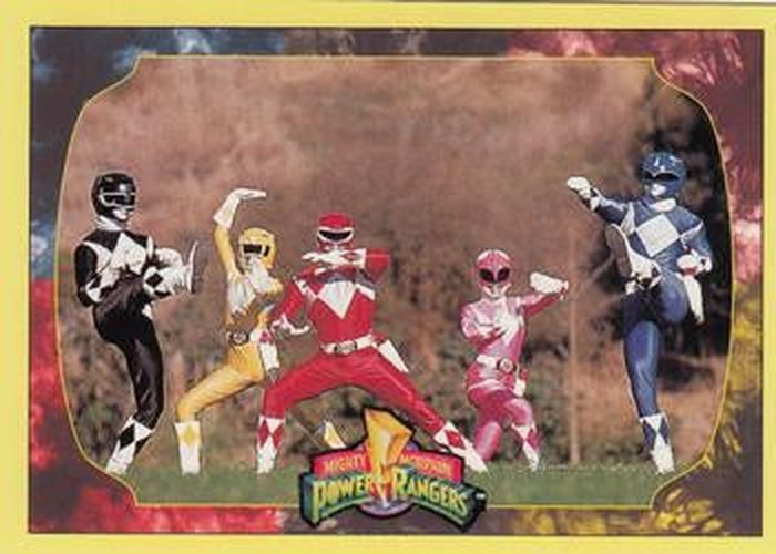 #143 Super Heroes - 1994 Collect-A-Card Power Rangers