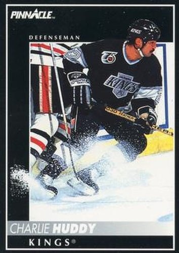 #143 Charlie Huddy - Los Angeles Kings - 1992-93 Pinnacle Canadian Hockey