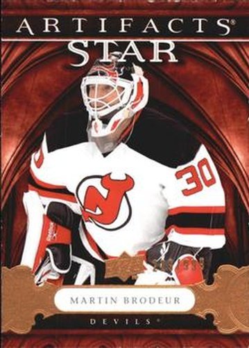 #143 Martin Brodeur - New Jersey Devils - 2009-10 Upper Deck Artifacts Hockey