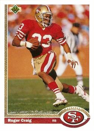#143 Roger Craig - San Francisco 49ers - 1991 Upper Deck Football