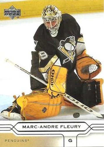 #143 Marc-Andre Fleury - Pittsburgh Penguins - 2004-05 Upper Deck Hockey