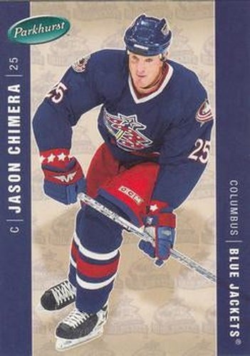 #143 Jason Chimera - Columbus Blue Jackets - 2005-06 Parkhurst Hockey