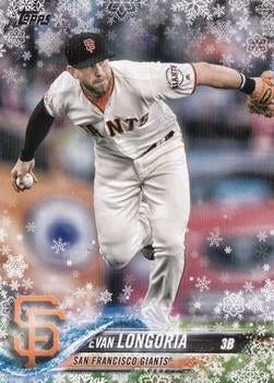 #HMW143 Evan Longoria - San Francisco Giants - 2018 Topps Holiday Baseball