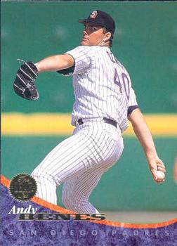 #143 Andy Benes - San Diego Padres - 1994 Leaf Baseball