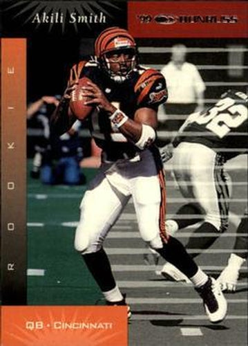 #143 Akili Smith - Cincinnati Bengals - 1999 Donruss Football