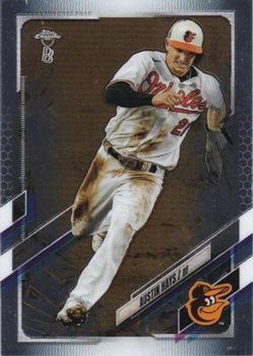 #143 Austin Hays - Baltimore Orioles - 2021 Topps Chrome Ben Baller Edition Baseball