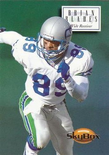 #143 Brian Blades - Seattle Seahawks - 1994 SkyBox Premium Football