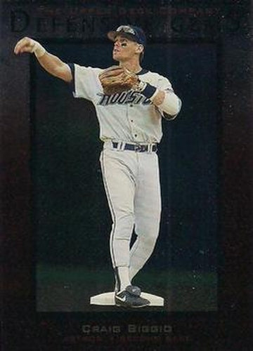 #143 Craig Biggio - Houston Astros - 1997 Upper Deck Baseball