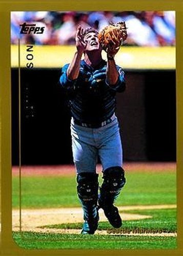 #143 Dan Wilson - Seattle Mariners - 1999 Topps Baseball