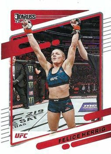 #143 Felice Herrig - 2022 Donruss UFC MMA