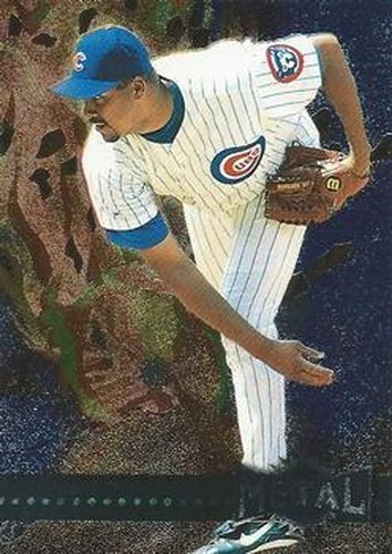 #143 Jaime Navarro - Chicago Cubs - 1996 Metal Universe Baseball