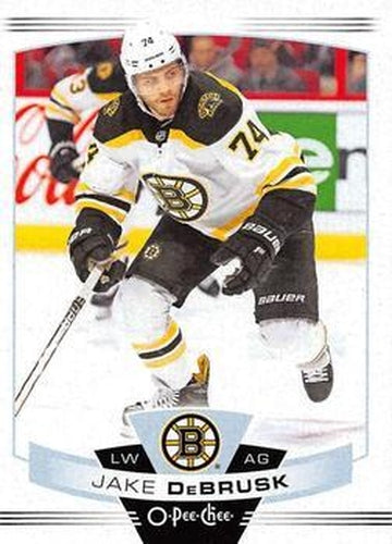 #143 Jake DeBrusk - Boston Bruins - 2019-20 O-Pee-Chee Hockey