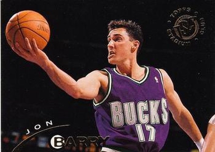 #143 Jon Barry - Milwaukee Bucks - 1994-95 Stadium Club Basketball