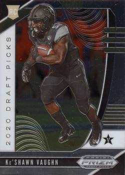 #143 Ke'Shawn Vaughn- Vanderbilt Commodores - 2020 Panini Prizm Draft Picks Football