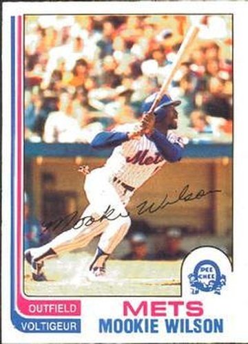 #143 Mookie Wilson - New York Mets - 1982 O-Pee-Chee Baseball