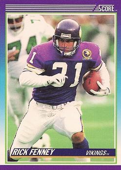 #143 Rick Fenney - Minnesota Vikings - 1990 Score Football