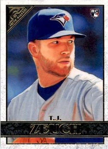 #143 T.J. Zeuch - Toronto Blue Jays - 2020 Topps Gallery Baseball