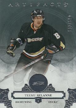 #143 Teemu Selanne - Anaheim Ducks - 2017-18 Upper Deck Artifacts Hockey