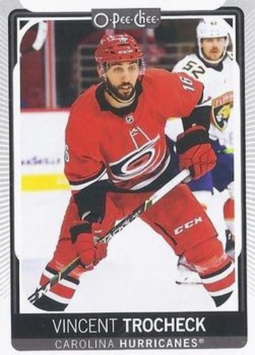 #143 Vincent Trocheck - Carolina Hurricanes - 2021-22 O-Pee-Chee Hockey