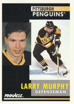 #143 Larry Murphy - Pittsburgh Penguins - 1991-92 Pinnacle Hockey