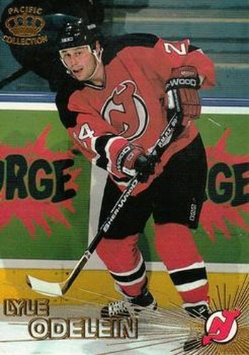 #143 Lyle Odelein - New Jersey Devils - 1997-98 Pacific Crown Hockey