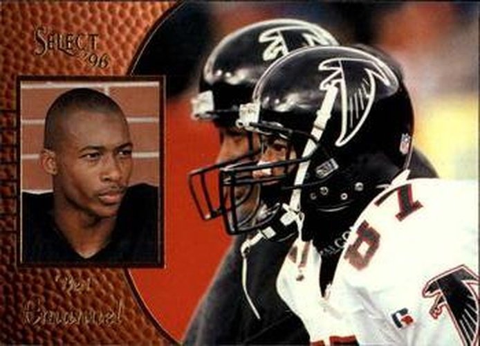 #143 Bert Emanuel - Atlanta Falcons - 1996 Select Football