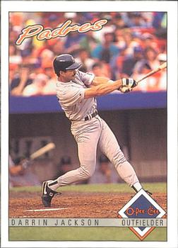 #143 Darrin Jackson - San Diego Padres - 1993 O-Pee-Chee Baseball