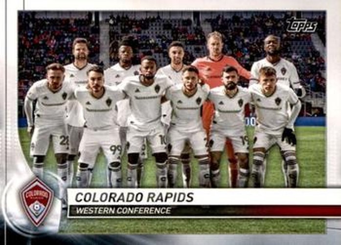 #144 Colorado Rapids - Colorado Rapids - 2020 Topps MLS Soccer