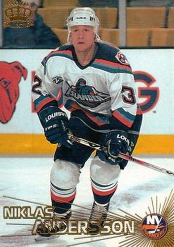#144 Niklas Andersson - New York Islanders - 1997-98 Pacific Crown Hockey