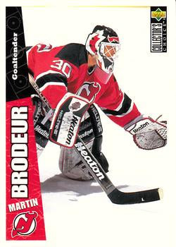 #144 Martin Brodeur - New Jersey Devils - 1996-97 Collector's Choice Hockey