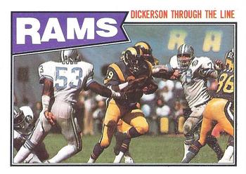 #144 Eric Dickerson - Los Angeles Rams - 1987 Topps Football