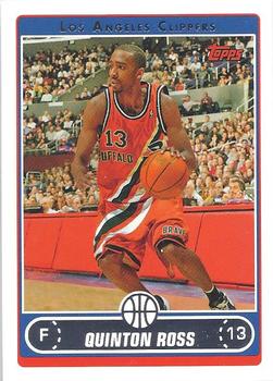#144 Quinton Ross - Los Angeles Clippers - 2006-07 Topps Basketball