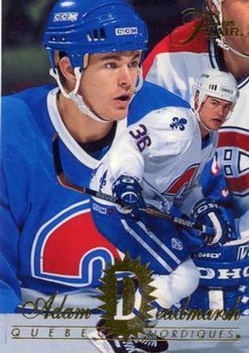 #144 Adam Deadmarsh - Quebec Nordiques - 1994-95 Flair Hockey