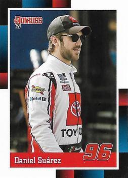 #144 Daniel Suarez - Gaunt Brothers Racing - 2021 Donruss Racing