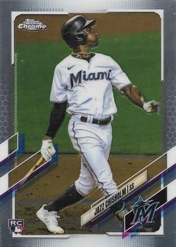 #144 Jazz Chisholm - Miami Marlins - 2021 Topps Chrome Baseball