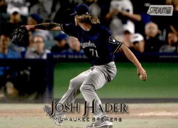 #144 Josh Hader - Milwaukee Brewers - 2019 Stadium Club Baseball