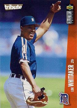 #144 Lou Whitaker - Detroit Tigers - 1996 Collector's Choice Baseball