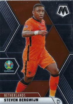#144 Steven Bergwijn - Netherlands - 2021 Panini Mosaic UEFA EURO Soccer