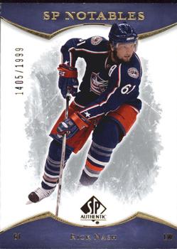 #144 Rick Nash - Columbus Blue Jackets - 2007-08 SP Authentic Hockey