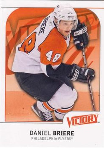 #144 Daniel Briere - Philadelphia Flyers - 2009-10 Upper Deck Victory Hockey